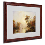 Trademark Fine Art 16" x 20" Acrylic Wall Art, Wood Frame