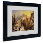 Trademark Fine Art 11" x 14" Acrylic Framed Art, Black Frame