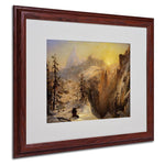 Trademark Fine Art 16" x 20" Acrylic Framed Art, Wood Frame