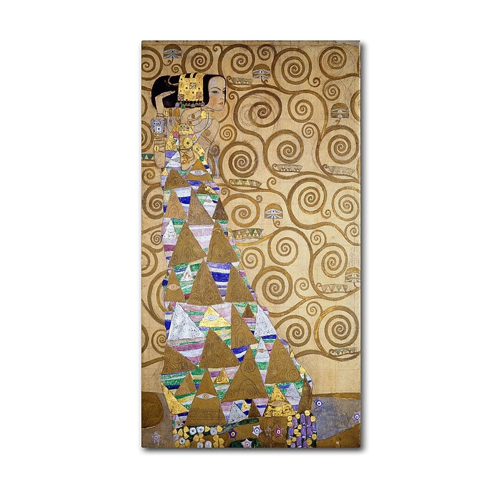 Trademark Fine Art 12" x 19" Wooden Frame Expectation 1905-09