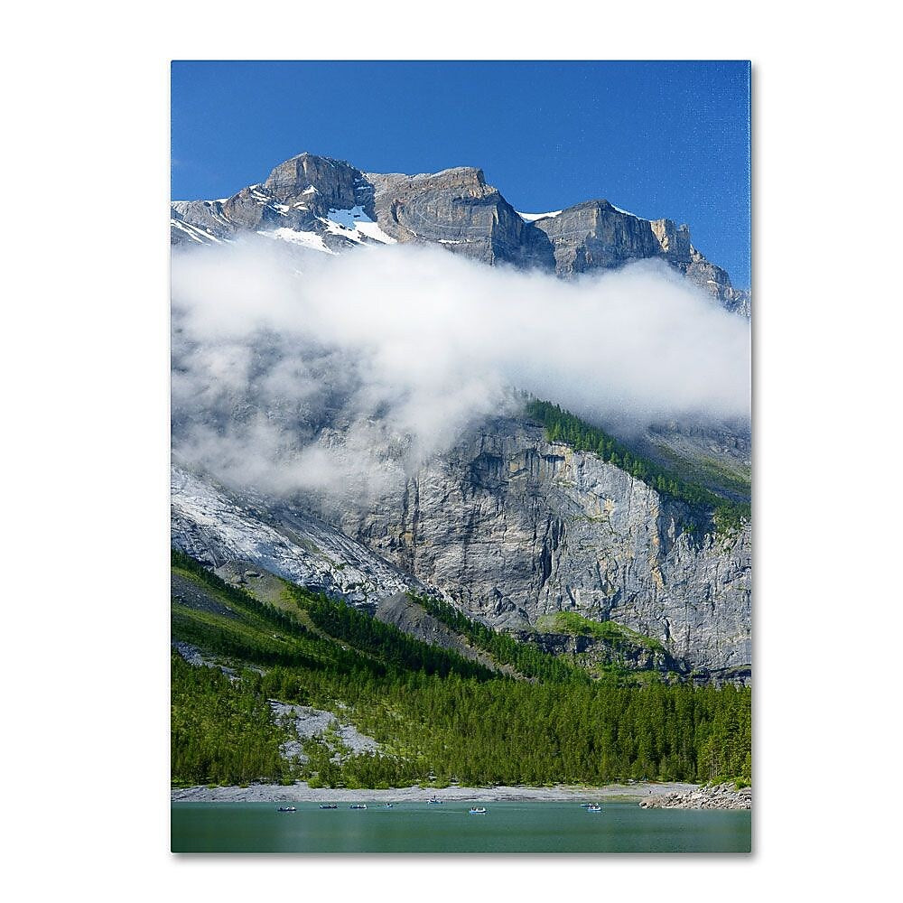 Trademark Fine Art 12" x 19" Hidden Wooden Frame Last Call Switzerland II