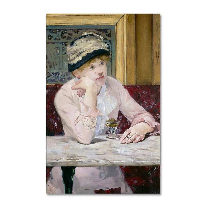Trademark Fine Art 12" x 19" Hidden Wooden Frame Plum Brandy