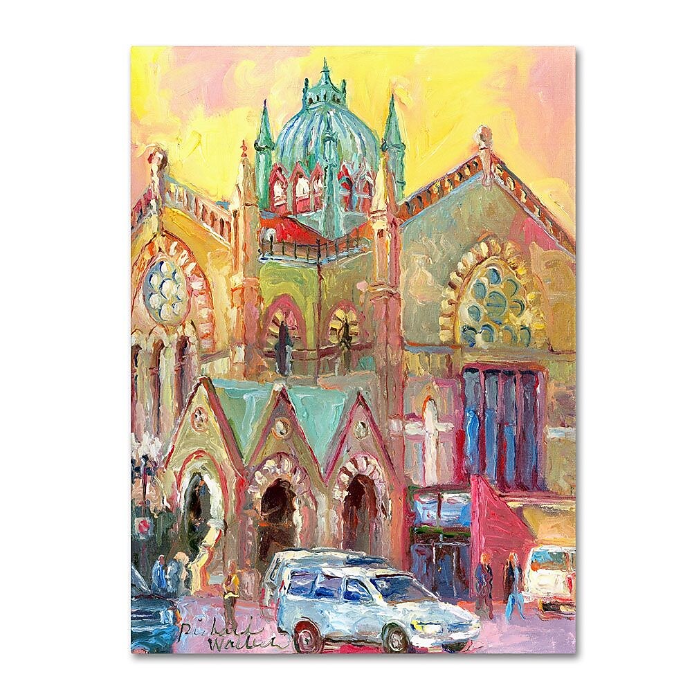 Trademark Fine Art 24" x 18" Hidden Wooden Frame Boston 2