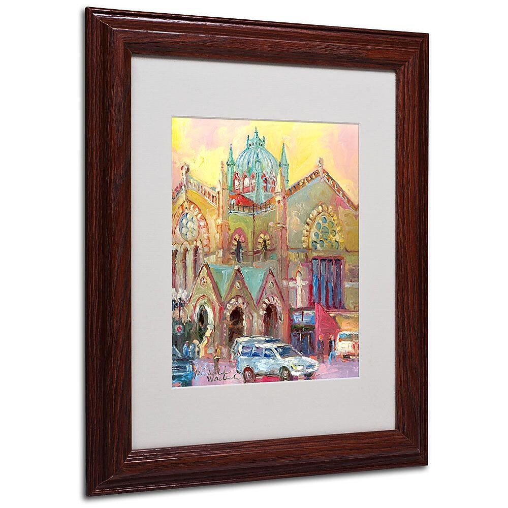 Trademark Fine Art 11" x 14" Matted Framed Art, Wood Frame