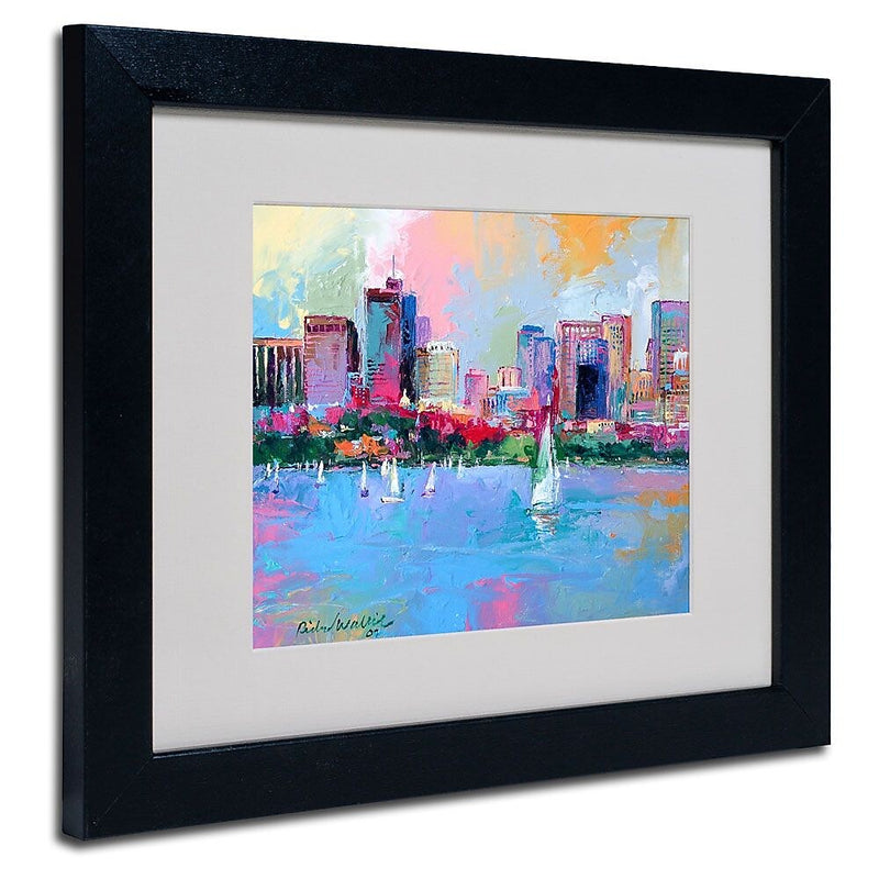 Trademark Fine Art 14" x 11" Canvas, Wood, Polypropylene Canvas Art Painting, Black Frame