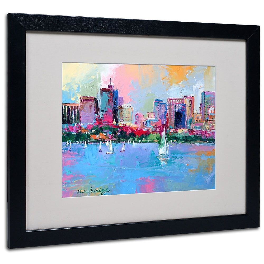 Trademark Fine Art 16" x 20" Framed Art, Black Frame
