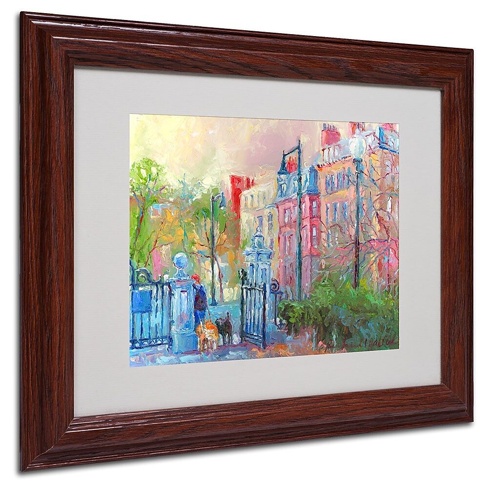 Trademark Fine Art 11" x 14" Acrylic Canvas Artwork, Wood Frame