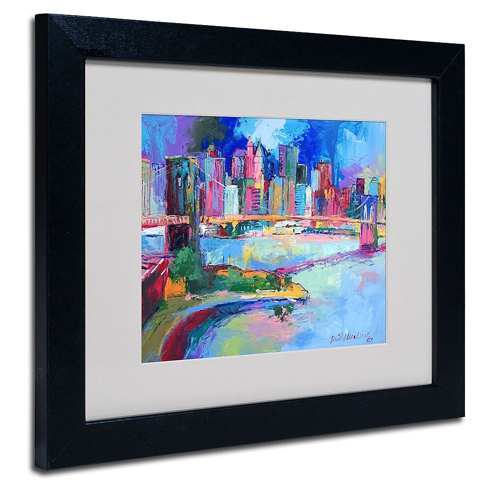 Trademark Fine Art 11" x 14" Acrylic Artwork, Black Frame