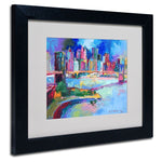 Trademark Fine Art 11" x 14" Acrylic Artwork, Black Frame