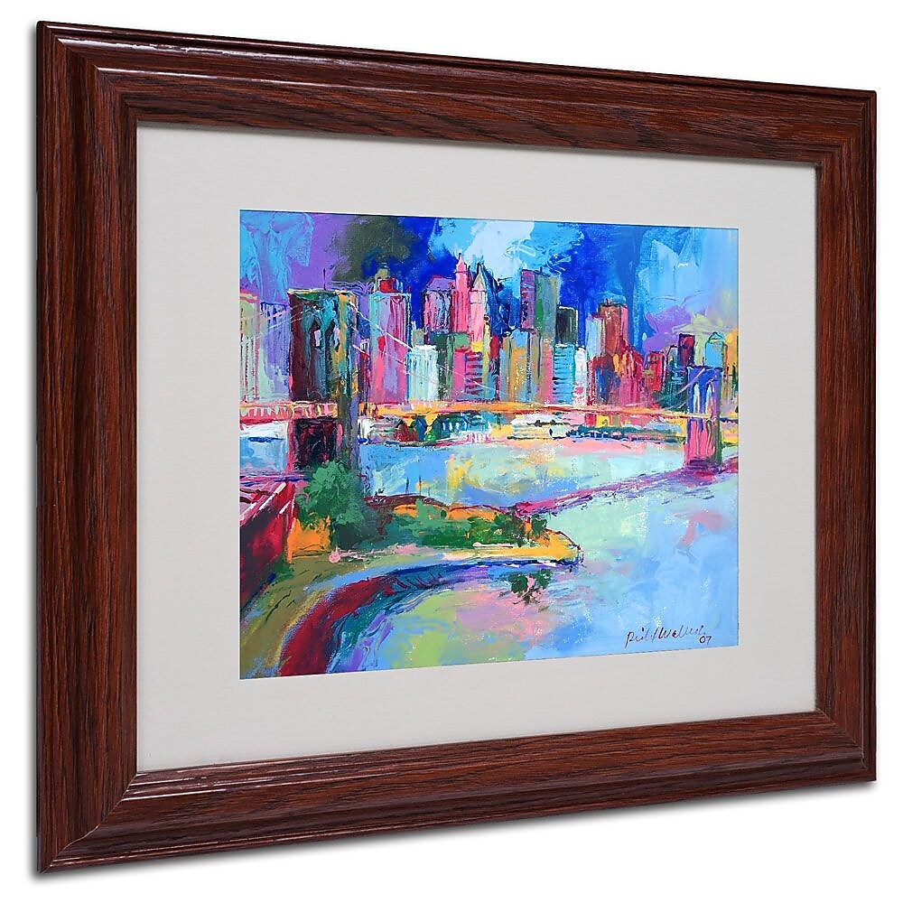 Trademark Fine Art 11" x 14" Acrylic Artwork, Wood Frame