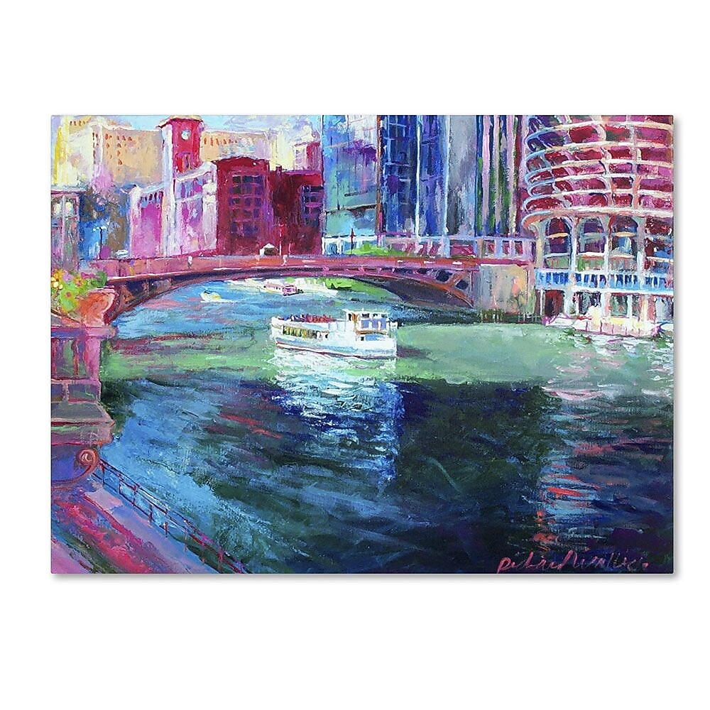 Trademark Fine Art 35" x 47" Hidden Wooden Frame Chicago 2