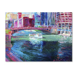 Trademark Fine Art 35" x 47" Hidden Wooden Frame Chicago 2