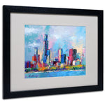 Trademark Fine Art 16" x 20" Acrylic, Canvas, Wood Matted Framed Art, Black Frame