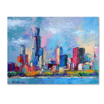 Trademark Fine Art 24" x 32" Hidden Wooden Frame Chicago 5
