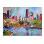 Trademark Fine Art 14" x 19" Hidden Wooden Frame Cityscape 2