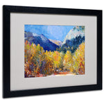 Trademark Fine Art 16" x 20" Acrylic Cotton, Black
