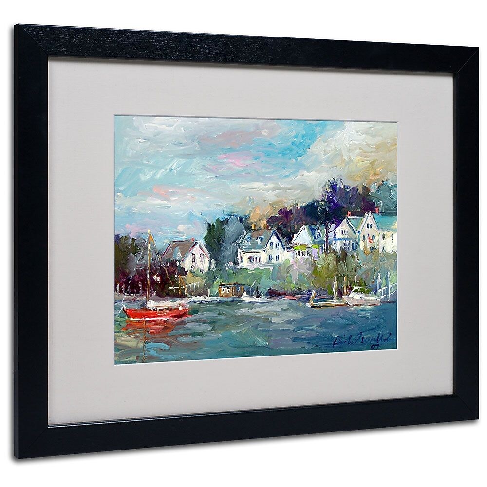 Trademark Fine Art 16" x 20" Acrylic, Black Frame