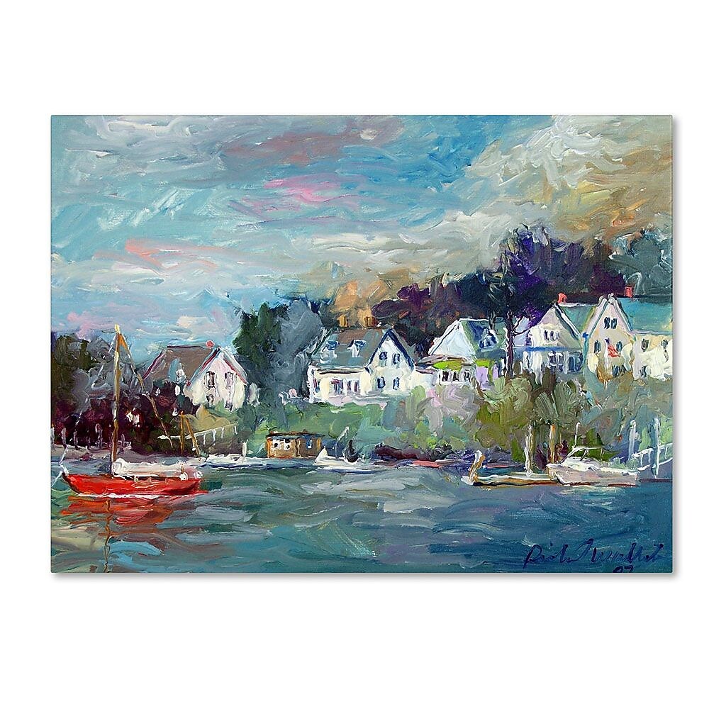 Trademark Fine Art 24" x 32" Wooden Frame Dock