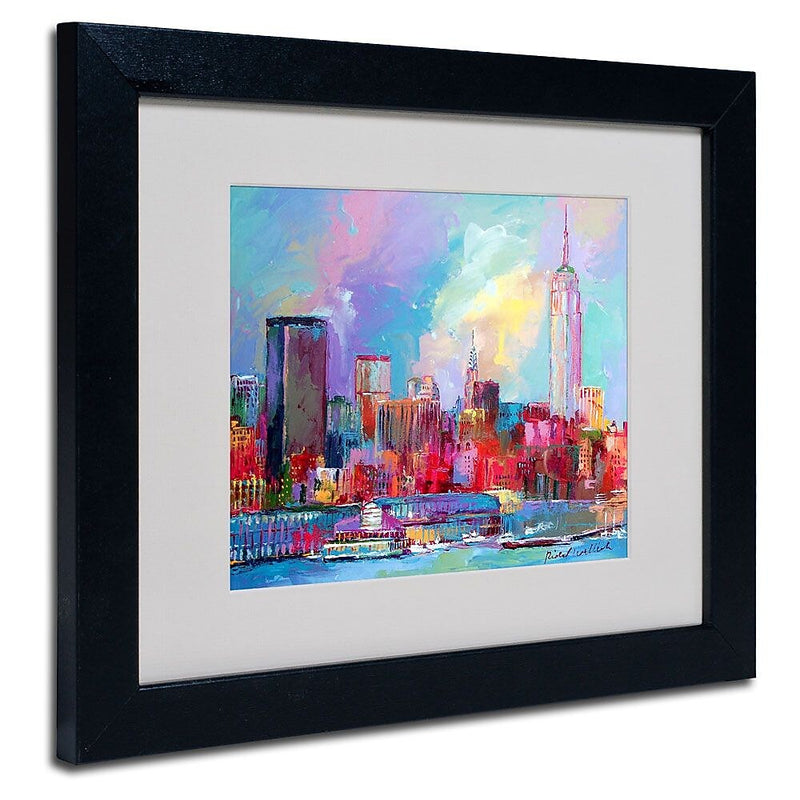 Trademark Fine Art 11" x 14" Acrylic Empire, Black