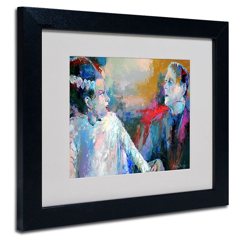 Trademark Fine Art 11" x 14" Acrylic Frankenstein, Black