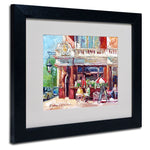 Trademark Fine Art 11" x 14" Acrylic Fullers Artwork, Black Frame