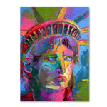 Trademark Fine Art 14" x 19" Wooden Frame Lady Liberty 2