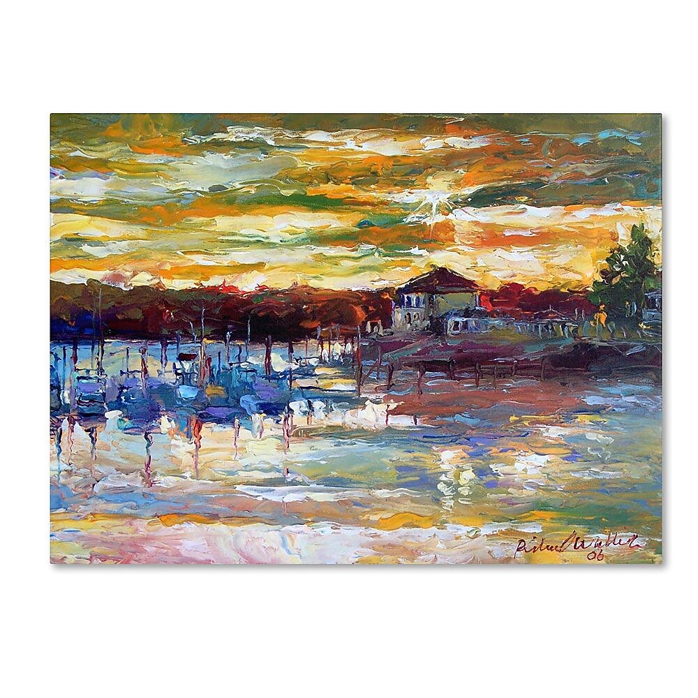 Trademark Fine Art 35" x 47" Wooden Frame Saco 10