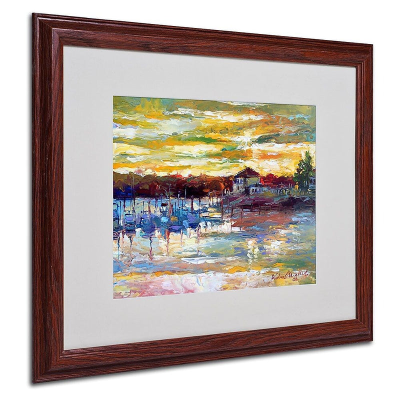 Trademark Fine Art 16" x 20" Acrylic Saco 10, Wood