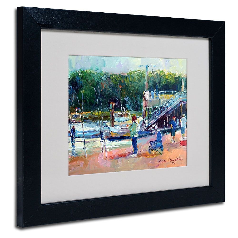 Trademark Fine Art 11" x 14" Acrylic Saco, Black Frame