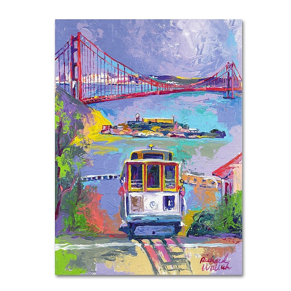 Trademark Fine Art 18" x 24" Wooden Frame San Francisco 2