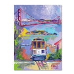 Trademark Fine Art 18" x 24" Wooden Frame San Francisco 2
