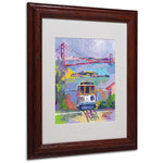 Trademark Fine Art 14" x 11" Acrylic San Francisco 2 , Wood