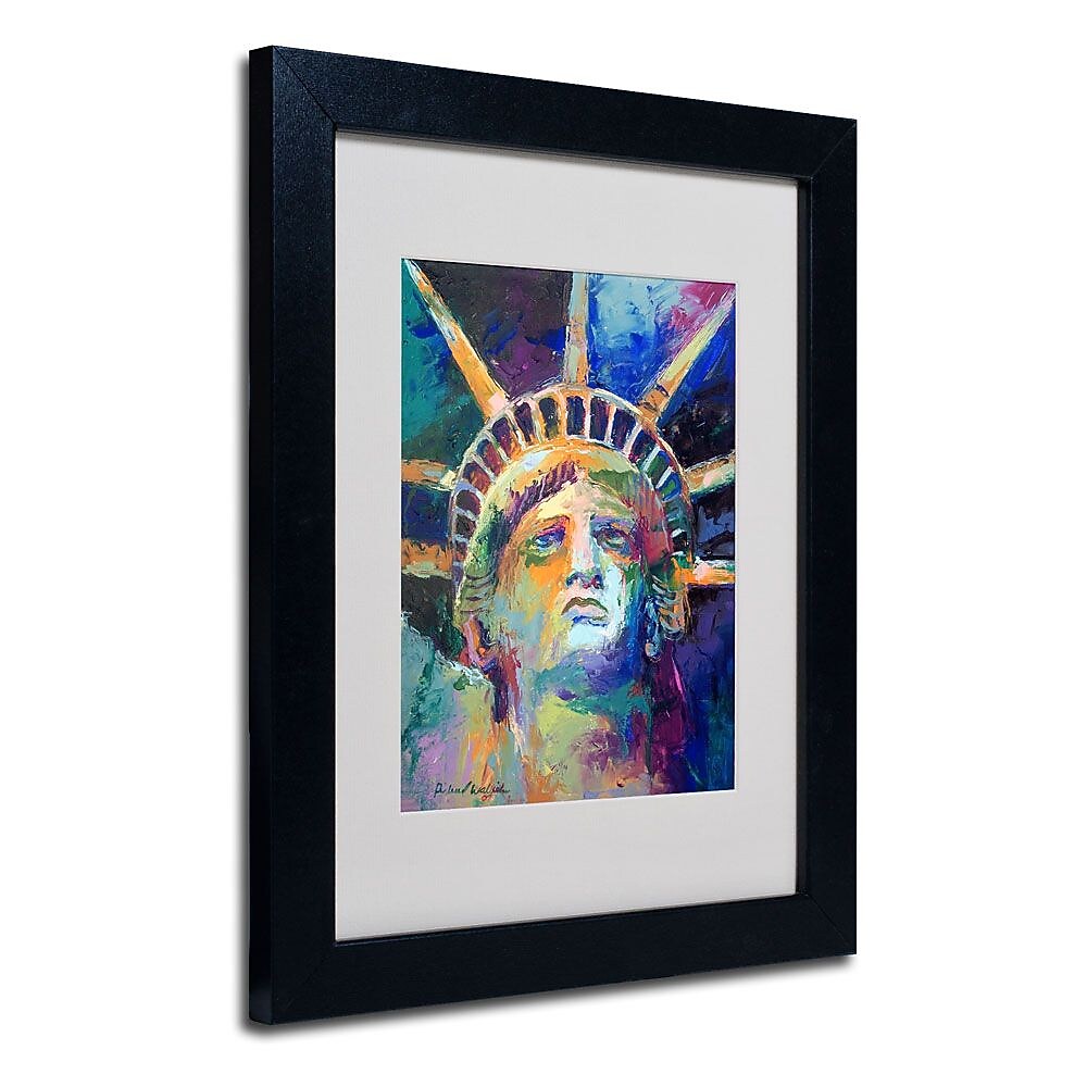 Trademark Fine Art 14" x 11" Acrylic Statue, Black Frame