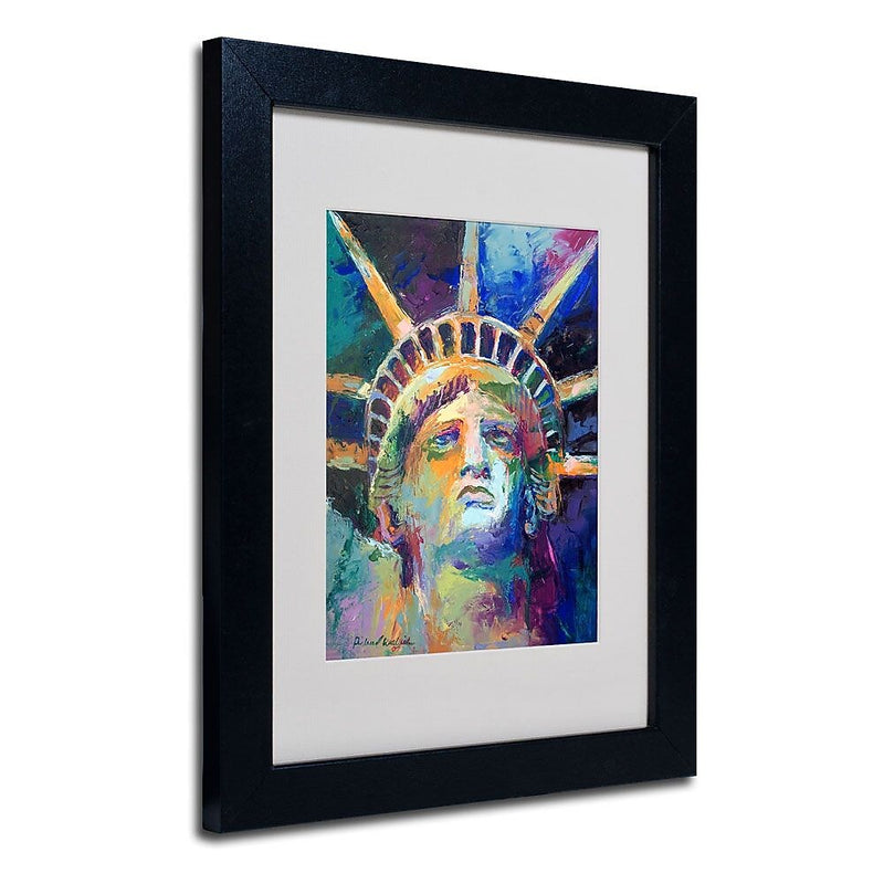 Trademark Fine Art 14" x 11" Acrylic Statue, Black Frame