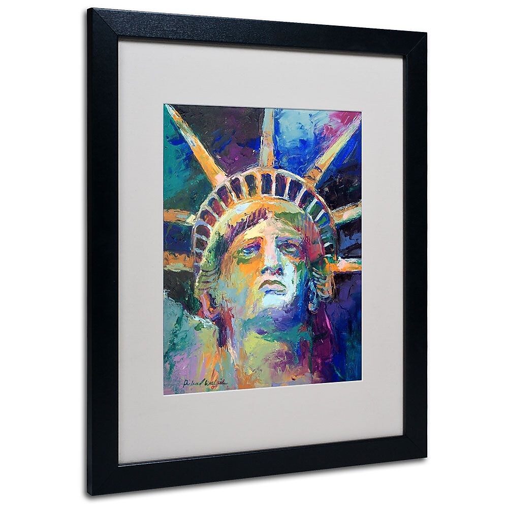 Trademark Fine Art 16" x 20" Acrylic Statue, Black