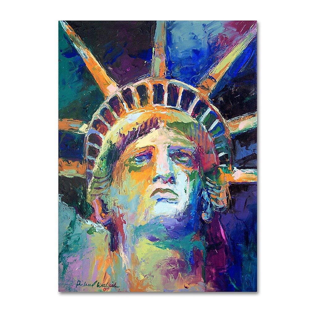 Trademark Fine Art 24" x 32" Wooden Frame Statue