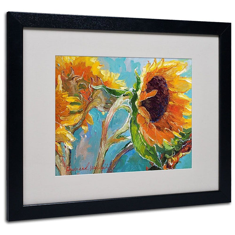 Trademark Fine Art 16" x 20" Acrylic Sun 11, Black