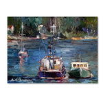 Trademark Fine Art 24" x 32" Wooden Frame Waiting to Ride