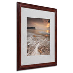 Trademark Fine Art 16" x 20" Acrylic Etretat Artwork, Wood Frame