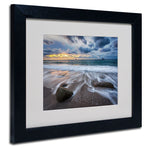 Trademark Fine Art 11" x 14" Acrylic The Song of Water, Black Frame