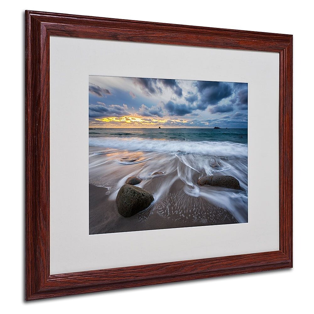 Trademark Fine Art 16" x 20" Canvas The Song of Water, Wood Frame