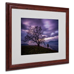 Trademark Fine Art 16" x 20" Acrylic The Tree of Love Grenoble, Wood Frame