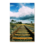 Trademark Fine Art 12" x 19" Wooden Frame Where The Journey Ends