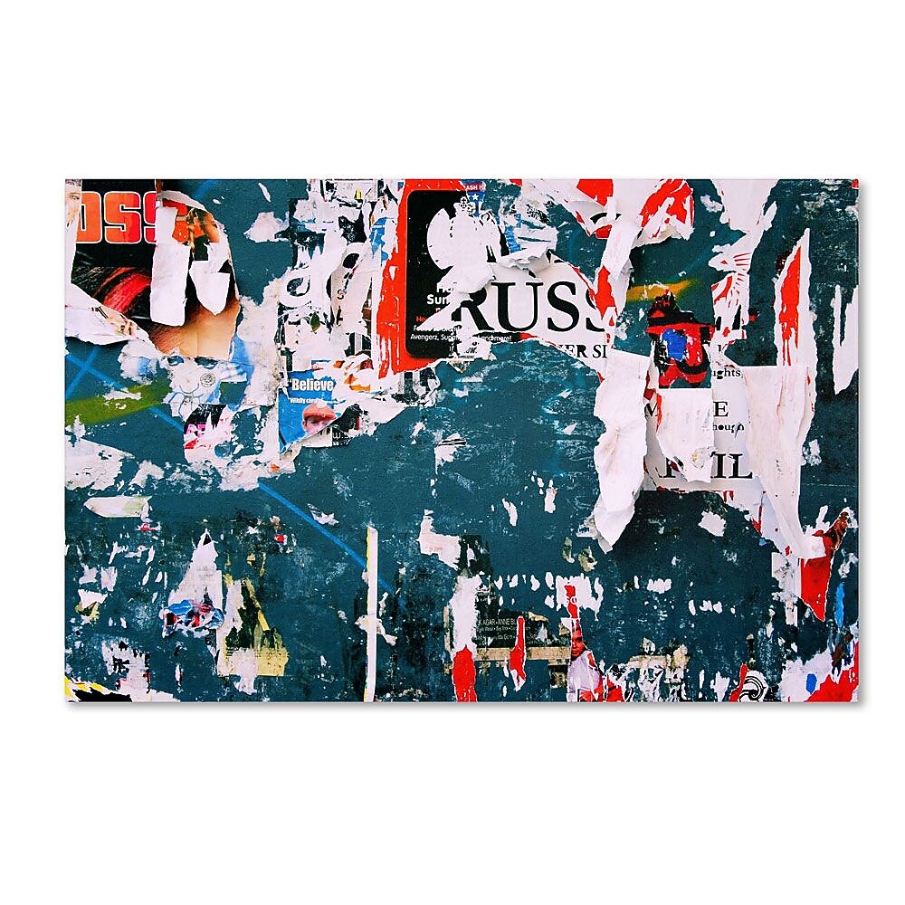 Trademark Fine Art 16" x 24" Wooden Frame Yesterday's News