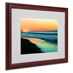 Trademark Fine Art 16" x 20" Acrylic Good Morning, Wood Frame