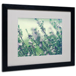Trademark Fine Art 16" x 20" Acrylic Memories of Summer, Black Frame