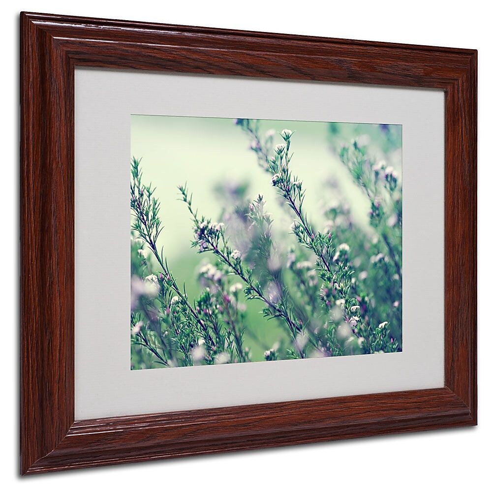 Trademark Fine Art 11" x 14" Acrylic Memories of Summer, Wood Frame
