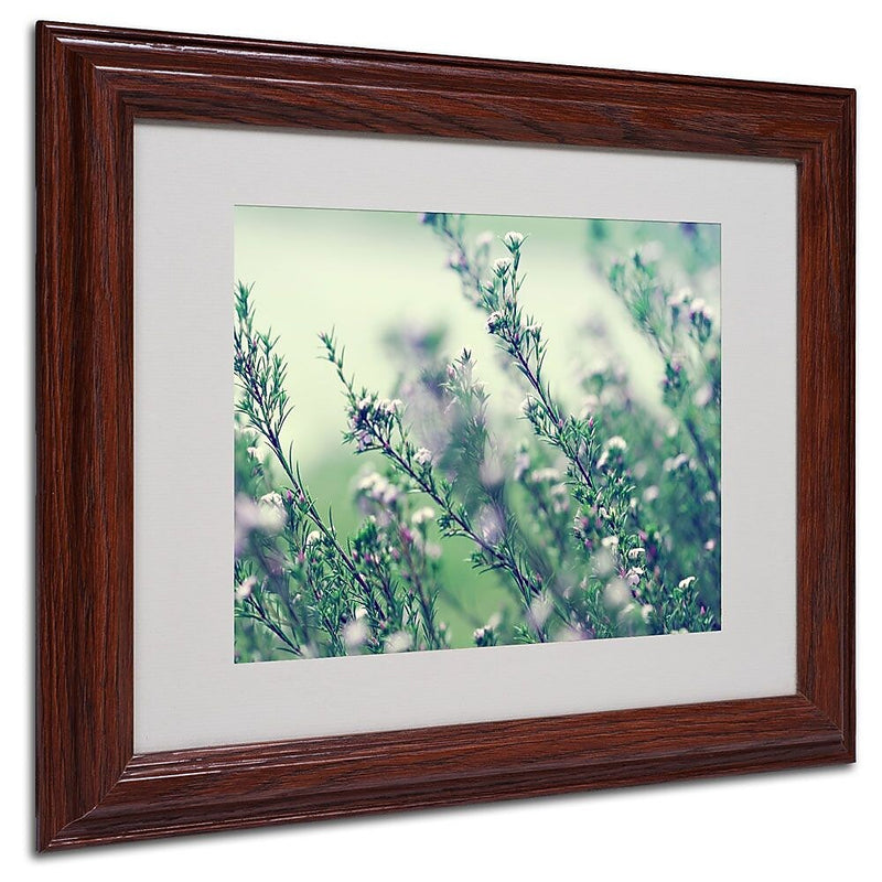 Trademark Fine Art 11" x 14" Acrylic Memories of Summer, Wood Frame