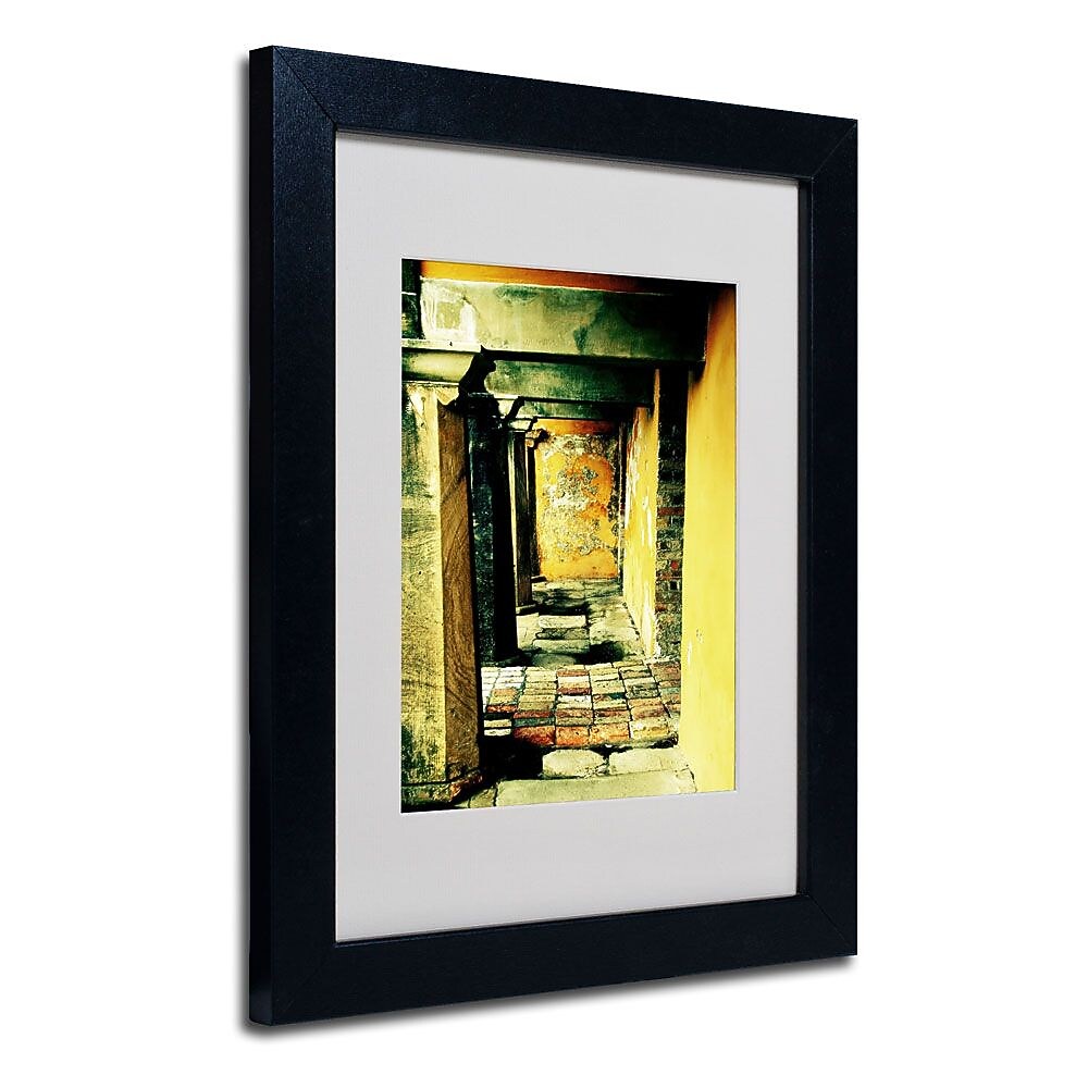 Trademark Fine Art 14" x 11" Acrylic Moments in Time, Black Frame