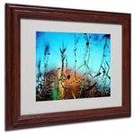 Trademark Fine Art 11" x 14" Acrylic Painted by Nature, Wood Frame